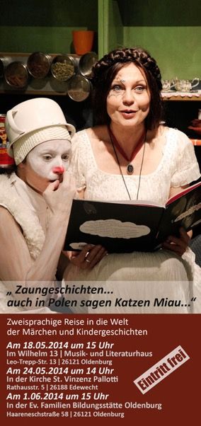 Margaux Kier, Moderacja "Märchenfestival Sterntaler", Köln 2016 r. - Margaux Kier, Moderacja "Märchenfestival Sterntaler", Köln 2016 r. 